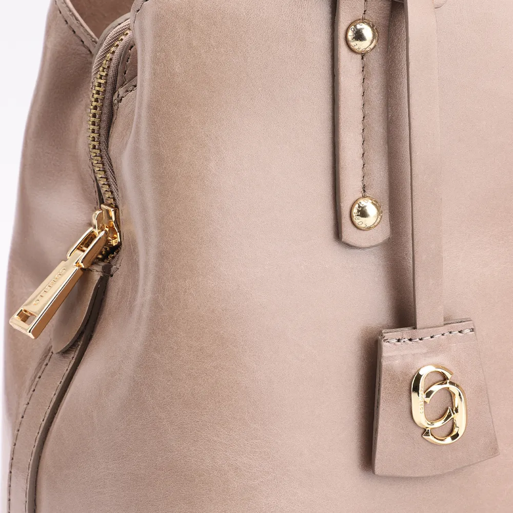 Bolsa Tote Couro Bege - imagem 5