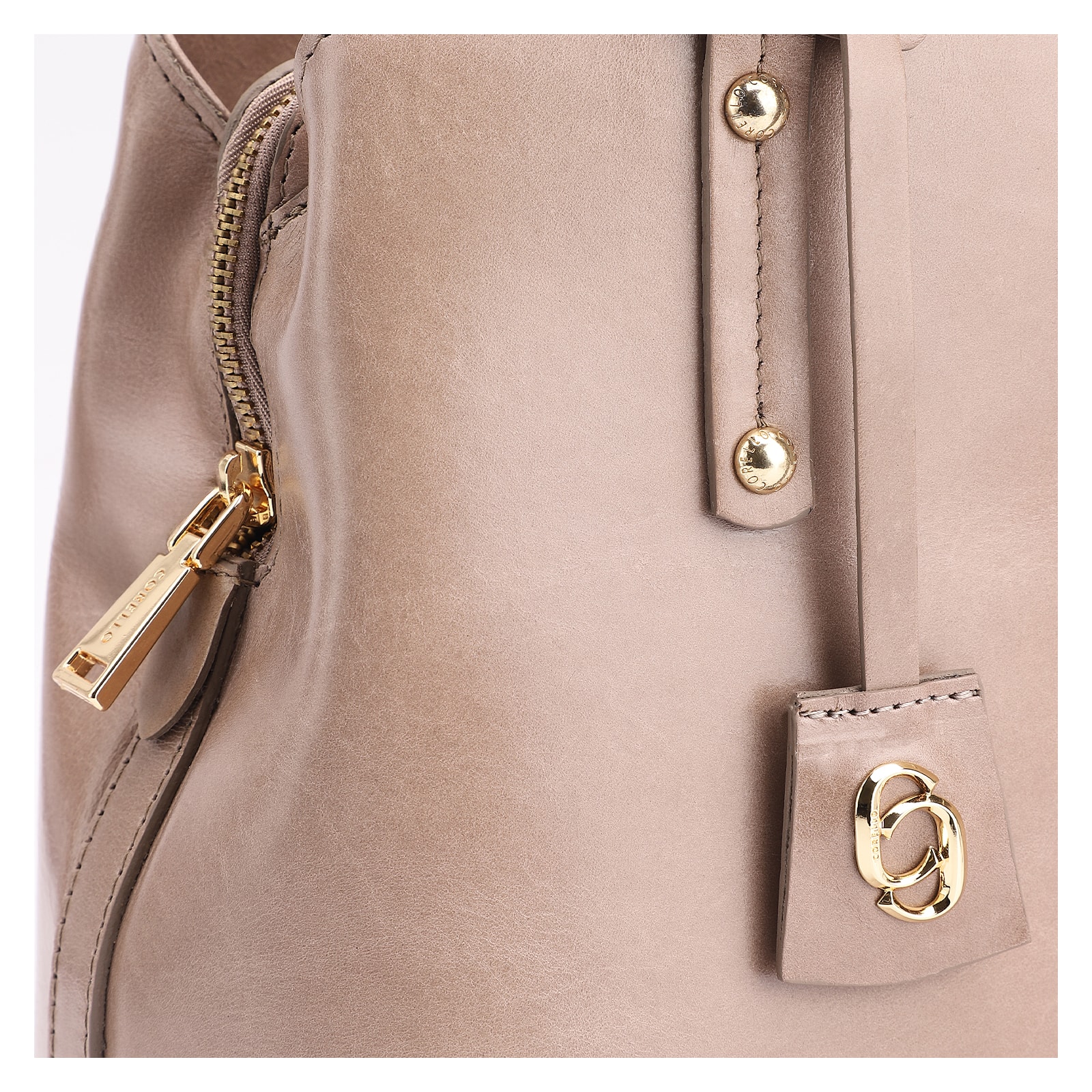Bolsa Tote Couro Bege