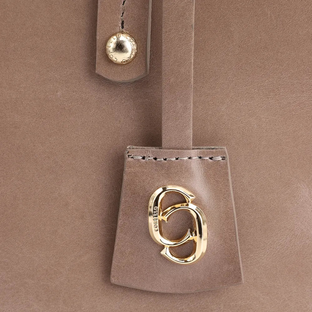 Bolsa Tote Couro Bege - imagem 7