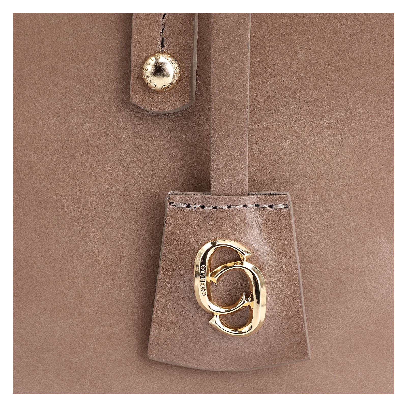 Bolsa Tote Couro Bege