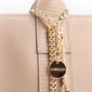 Bolsa Tote Couro Bege/Couro Lezard Bege - imagem 7