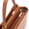 Bolsa Tote Couro Camurça/Couro Marrom - imagem 5
