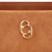 Bolsa Tote Couro Camurça/Couro Marrom - imagem 6
