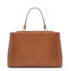 Bolsa Tote Couro Camurça/Couro Marrom - imagem 3