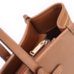 Bolsa Tote Couro Camurça/Couro Marrom - imagem 5
