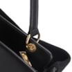 Bolsa Tote Couro Camurça/Couro Preto - imagem 7