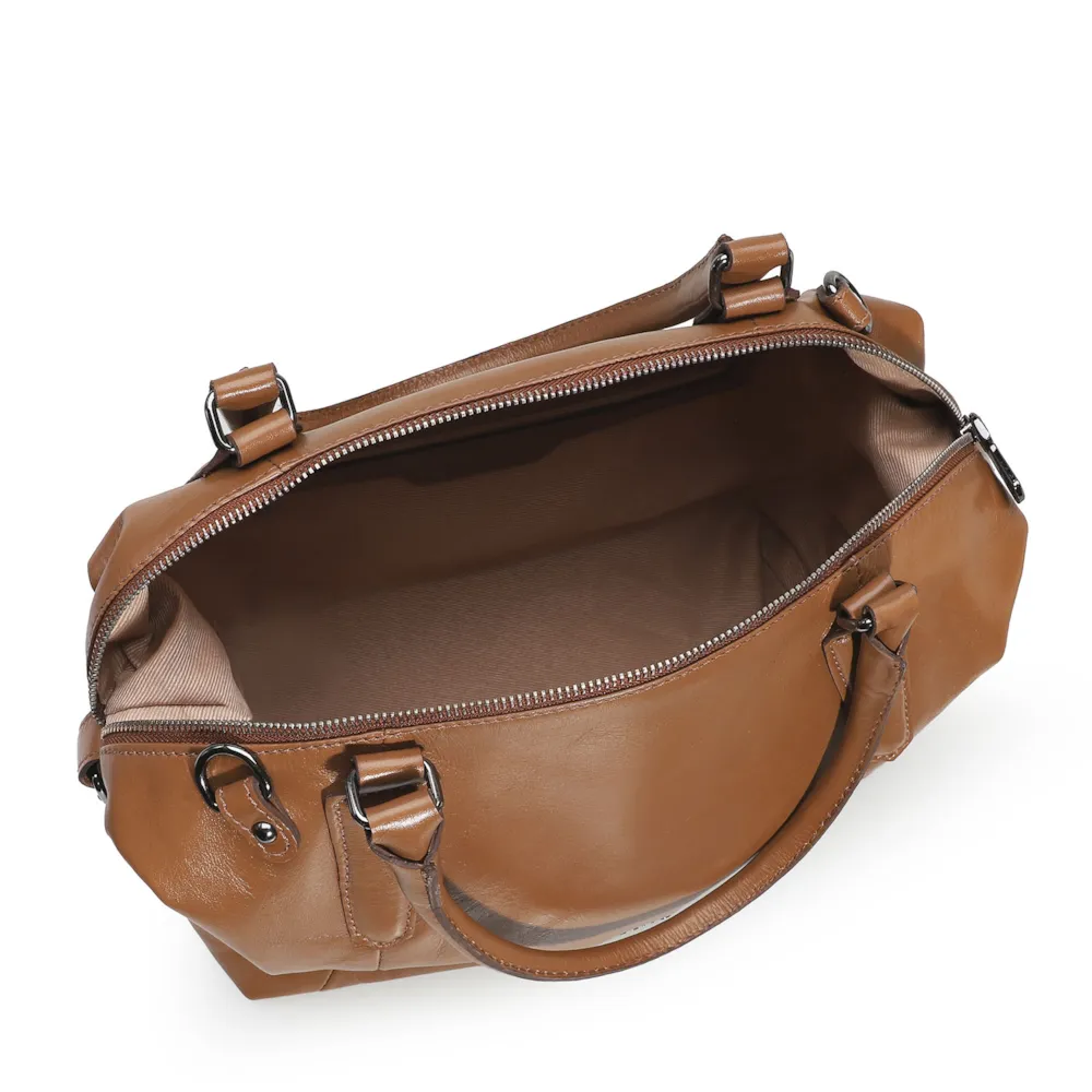 Bolsa Tote Couro Caramelo - imagem 4