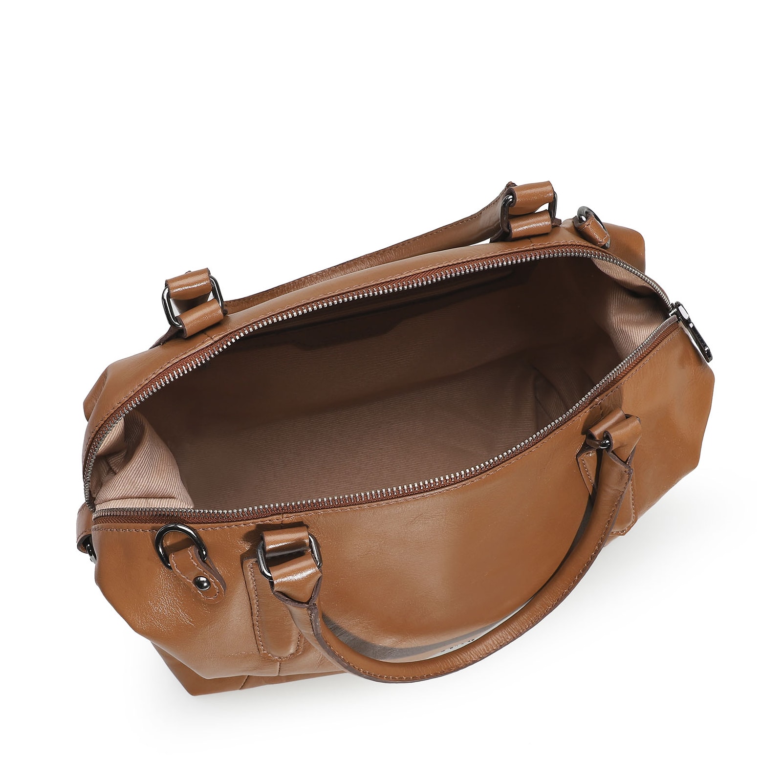 Bolsa Tote Couro Caramelo