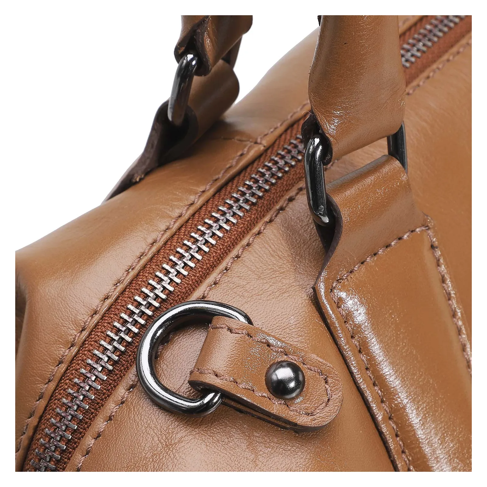 Bolsa Tote Couro Caramelo