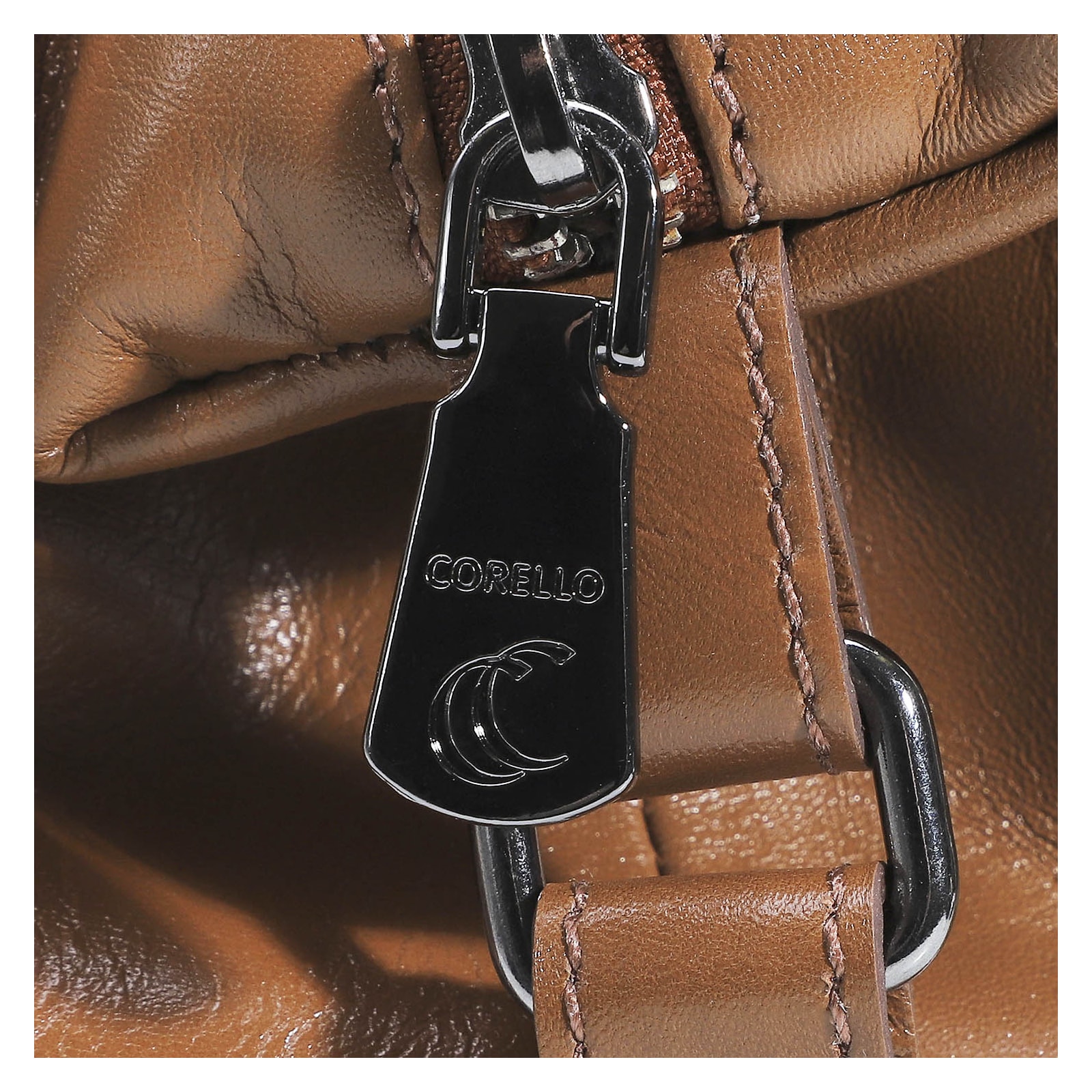Bolsa Tote Couro Caramelo