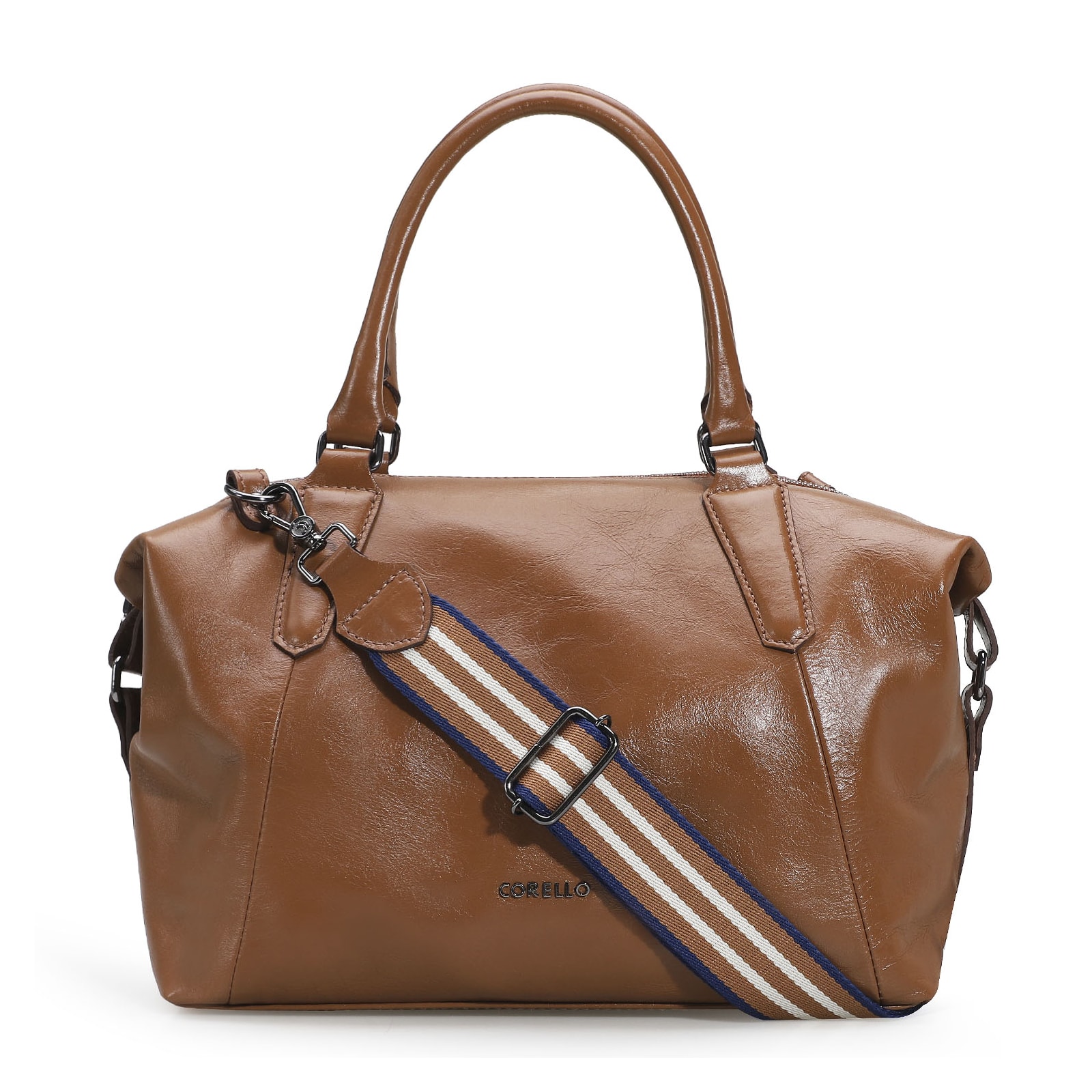 Bolsa Tote Couro Caramelo