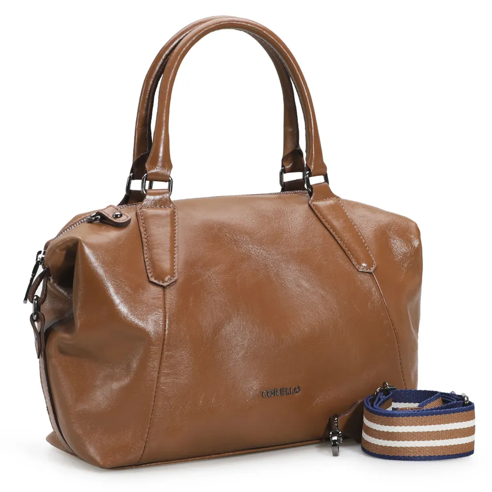 Bolsa Tote Couro Caramelo - imagem 2