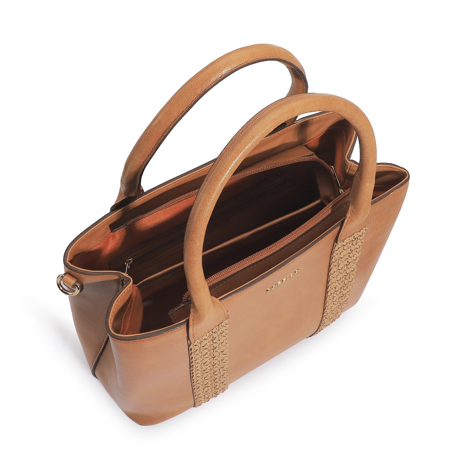 Bolsa Tote Couro Caramelo