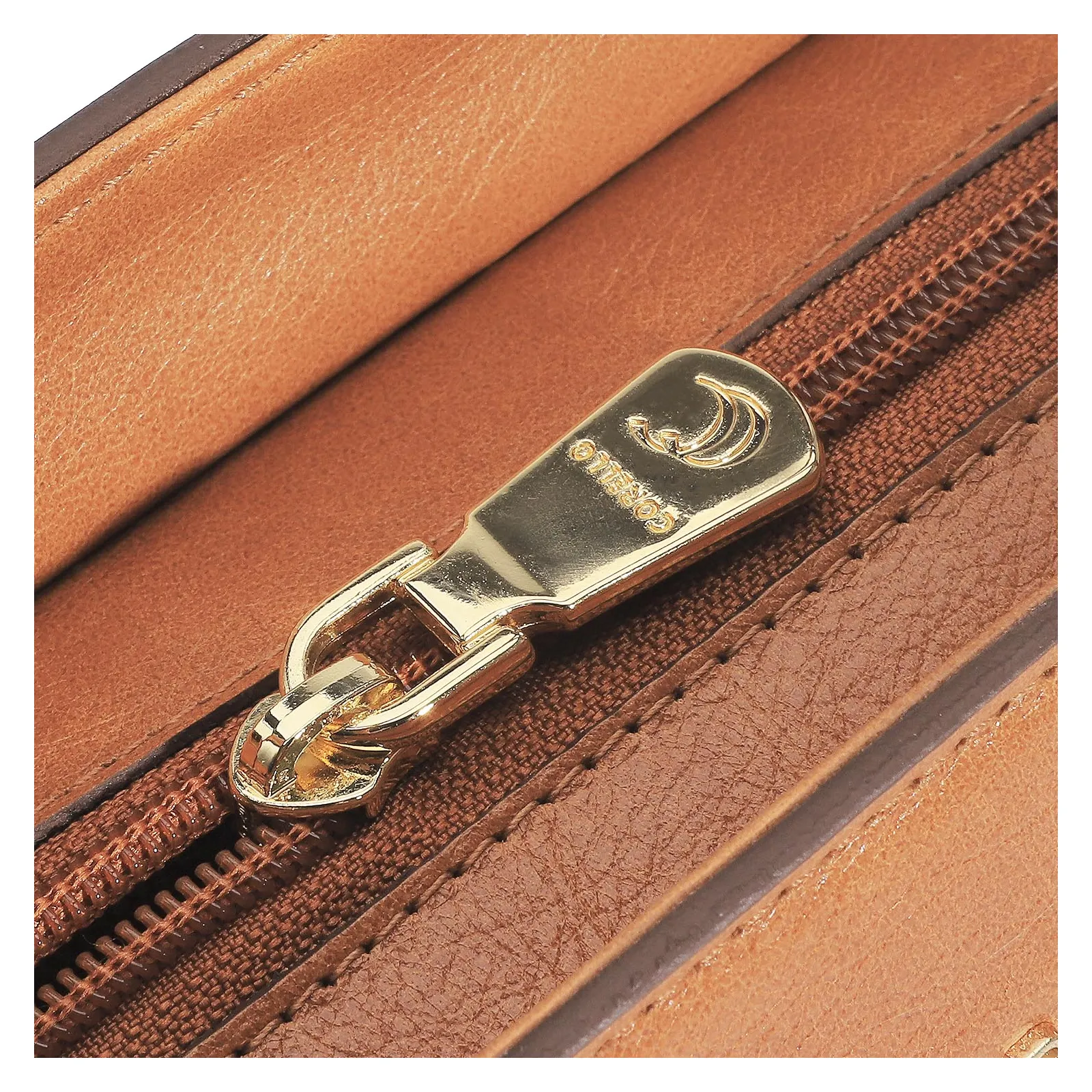 Bolsa Tote Couro Caramelo