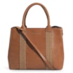 Bolsa Tote Couro Caramelo - imagem 1