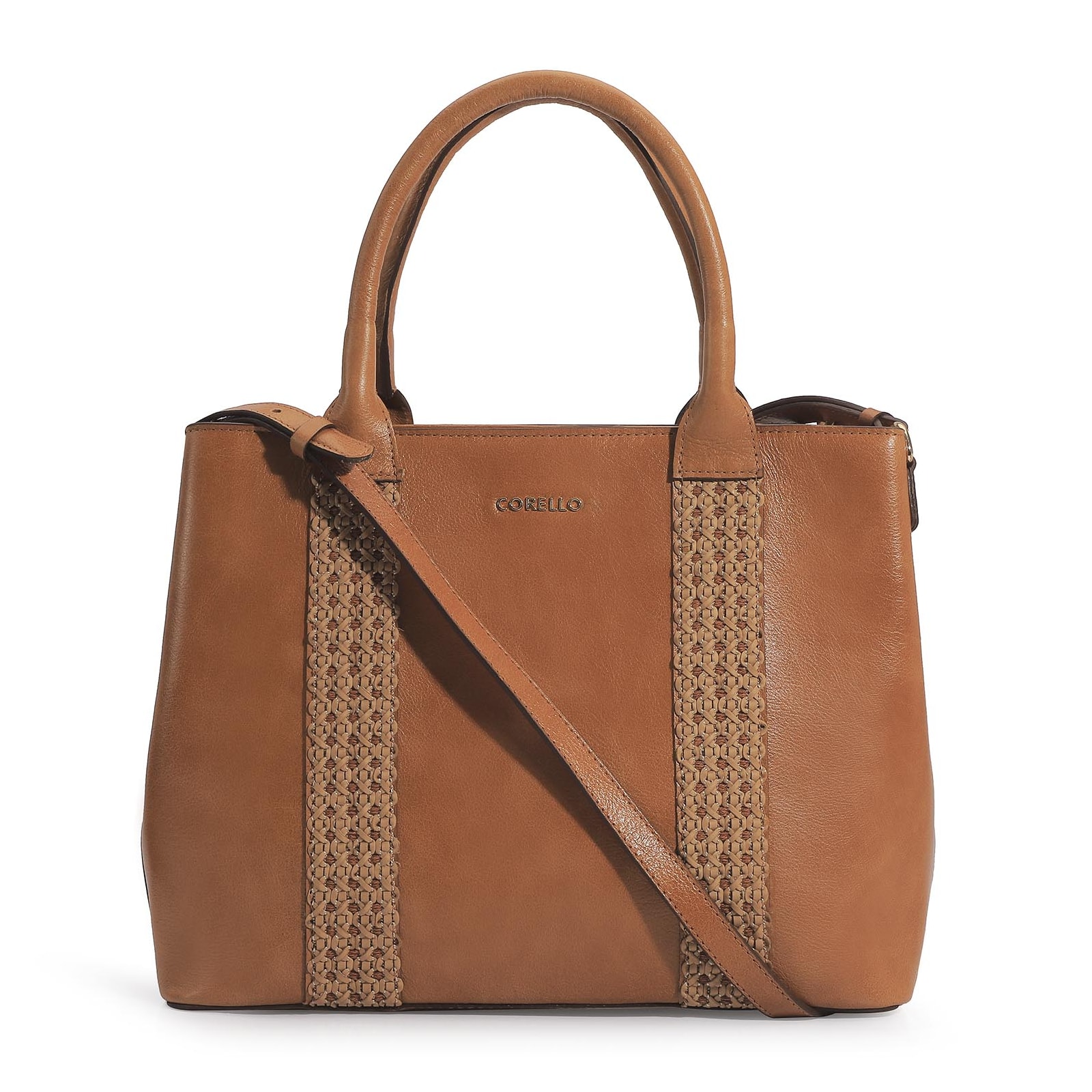 Bolsa Tote Couro Caramelo