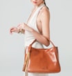 Bolsa Tote Couro Caramelo - imagem 2