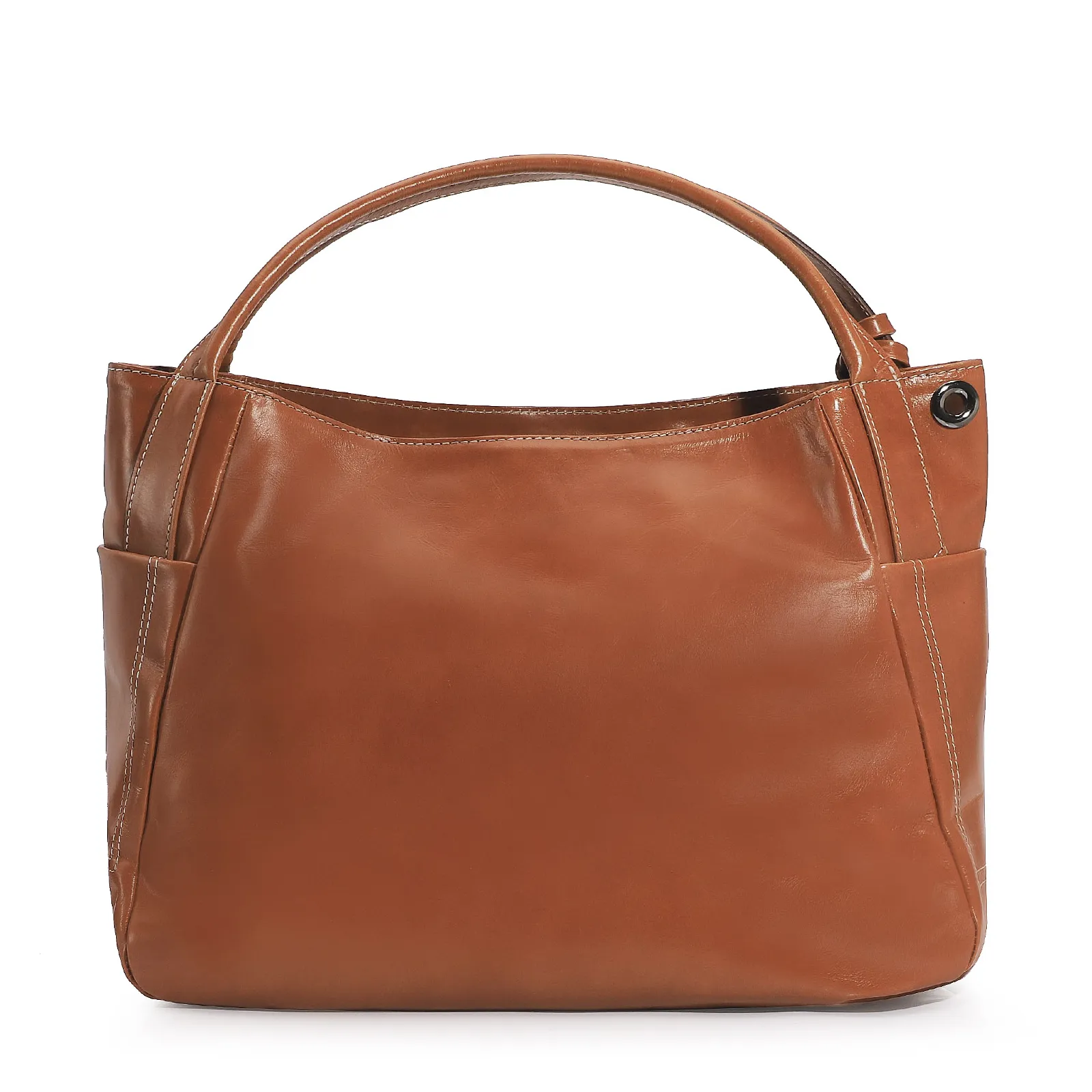 Bolsa Tote Couro Caramelo