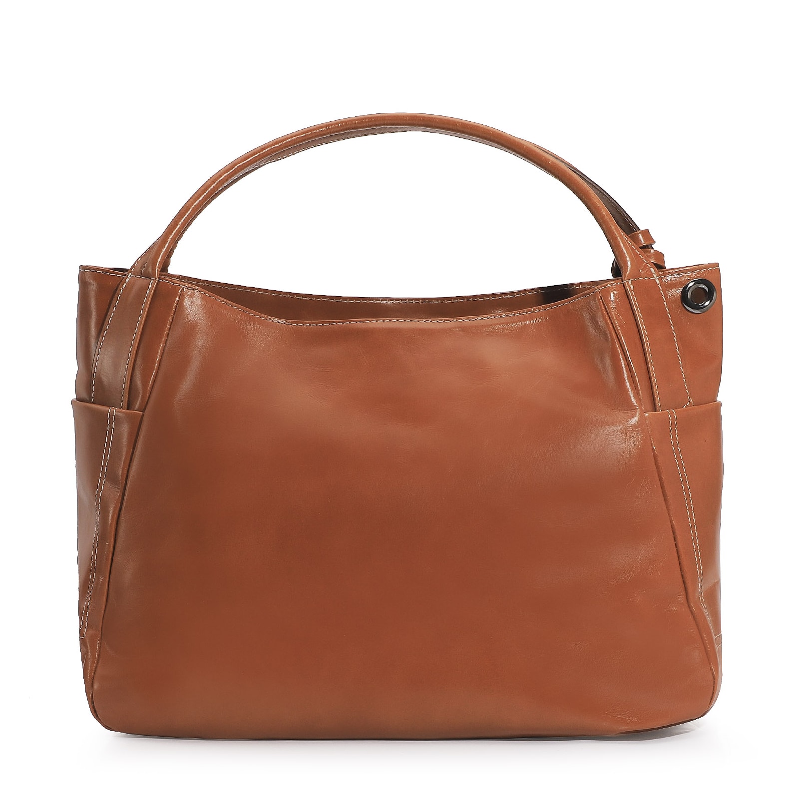 Bolsa Tote Couro Caramelo