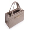Bolsa Tote Couro Croco Bege - imagem 4