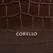 Bolsa Tote Couro Croco Marrom - imagem 7