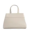 Bolsa Tote Couro Croco Off White - imagem 3
