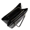 Bolsa Tote Couro Croco Preto - imagem 4