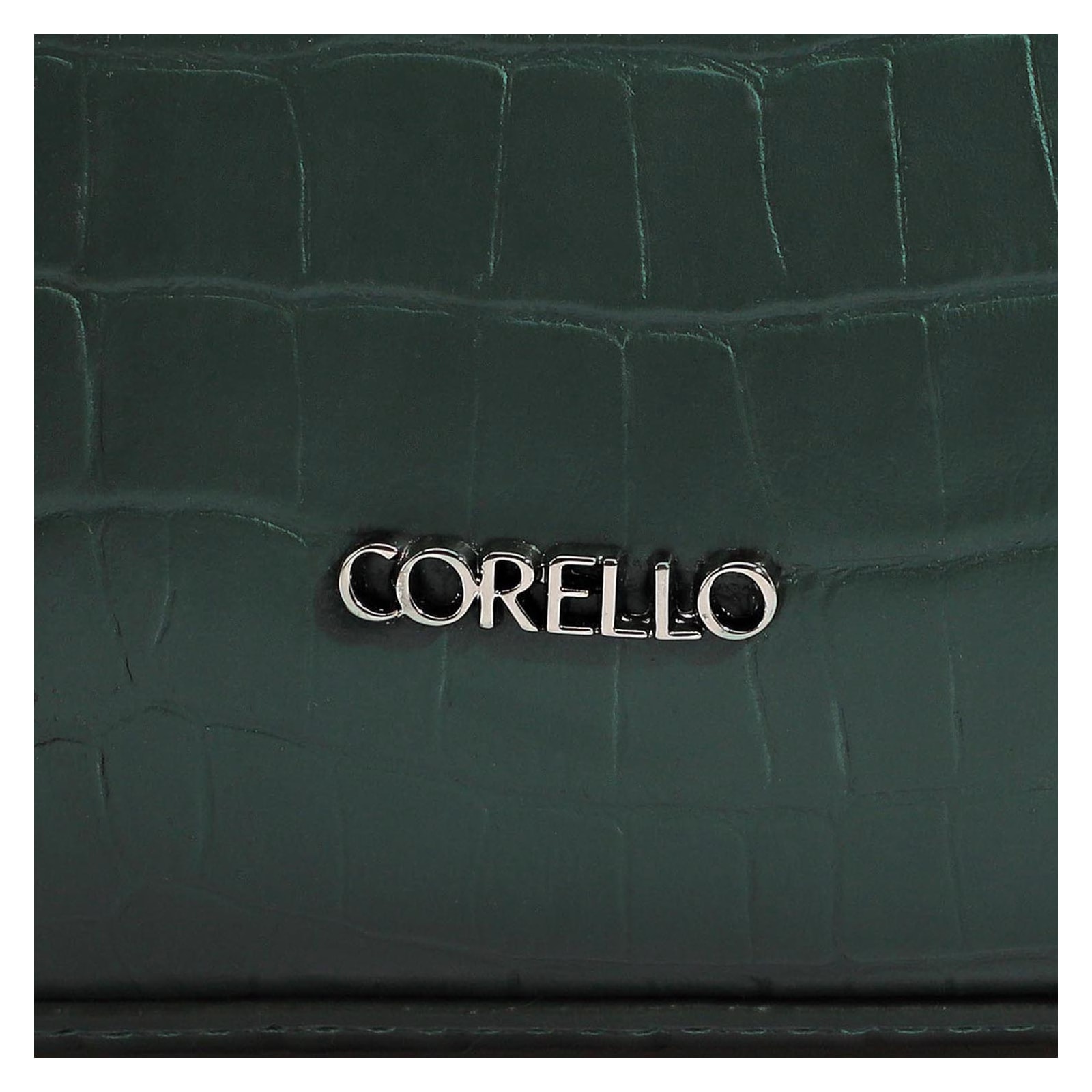 Bolsa Tote Couro Croco Verde