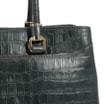 Bolsa Tote Couro Croco Verde - imagem 6