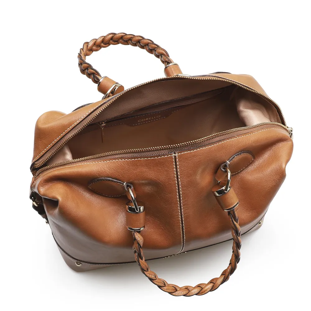 Bolsa Tote Couro Cuoio - imagem 4