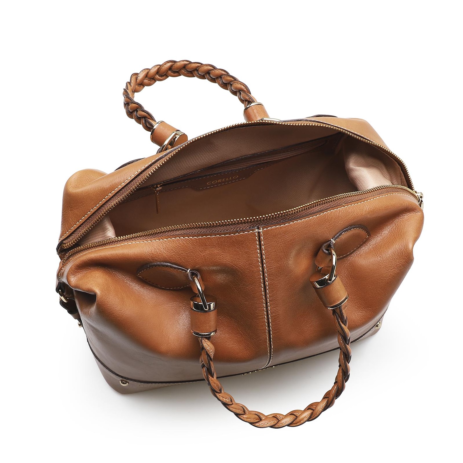 Bolsa Tote Couro Cuoio