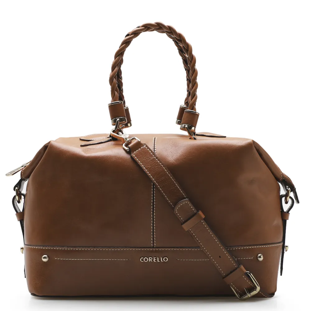Bolsa Tote Couro Cuoio
