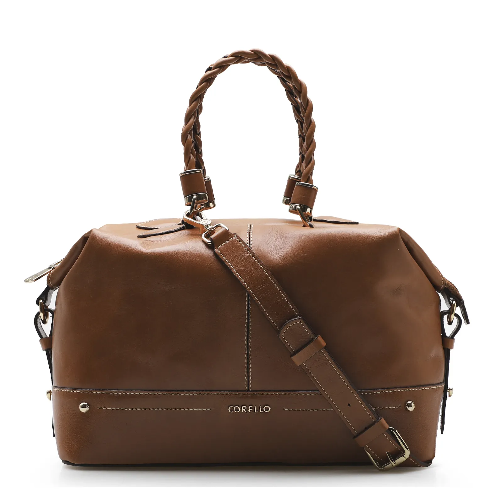 Bolsa Tote Couro Cuoio