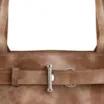Bolsa Tote Couro Estonado Marrom - imagem 5