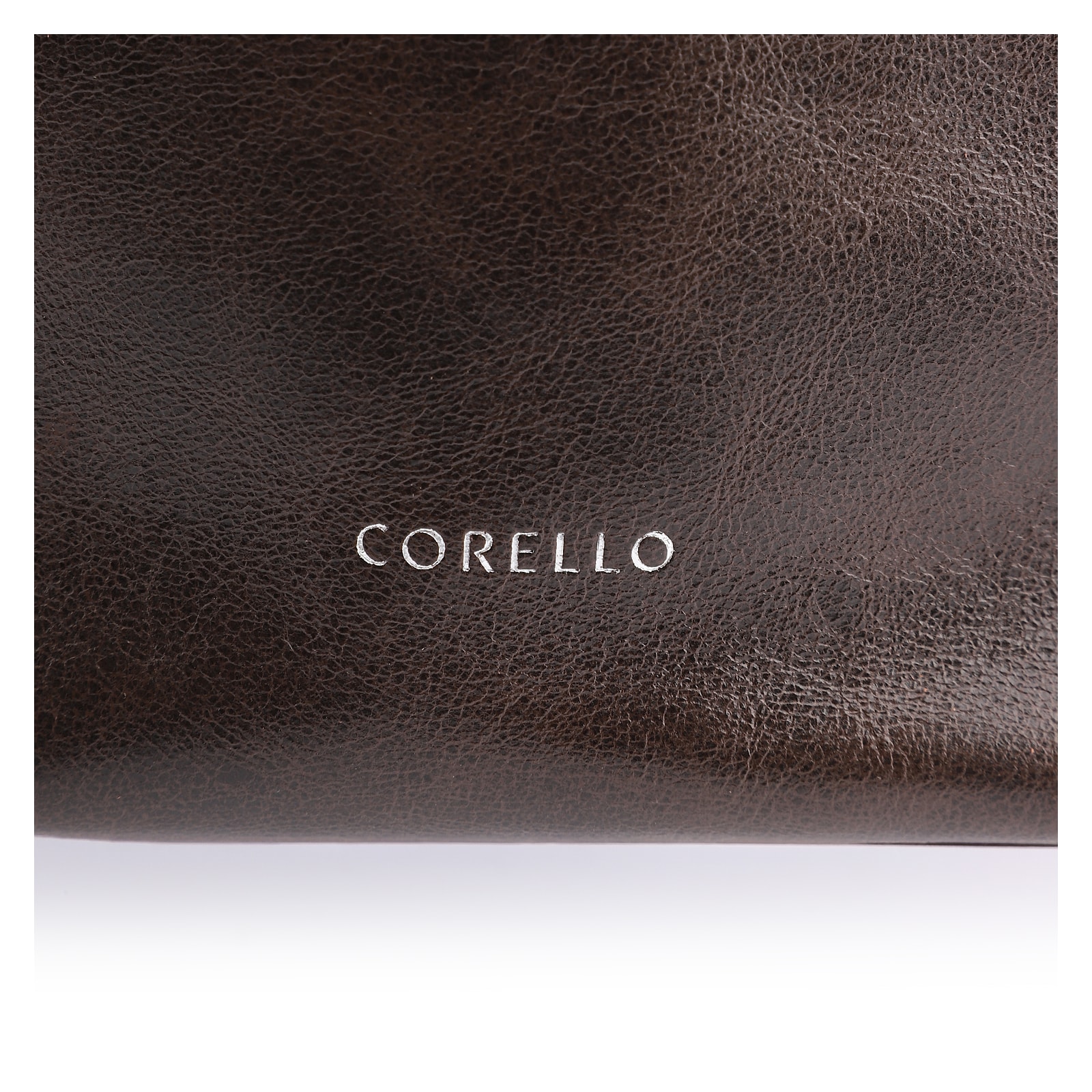 Bolsa Tote Couro Estonado Marrom