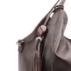Bolsa Tote Couro Estonado Marrom - imagem 7