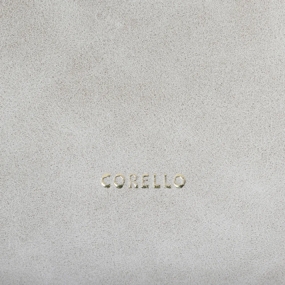Bolsa Tote Couro Estonado Off White - imagem 7