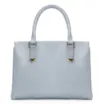 Bolsa Tote Couro Lezard Azul - imagem 3