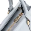 Bolsa Tote Couro Lezard Azul - imagem 5