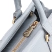 Bolsa Tote Couro Lezard Azul - imagem 5