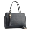 Bolsa Tote Couro Lezard Azul /Couro Azul Bolso Lateral - imagem 2