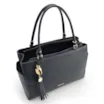 Bolsa Tote Couro Lezard Azul /Couro Azul Bolso Lateral - imagem 4