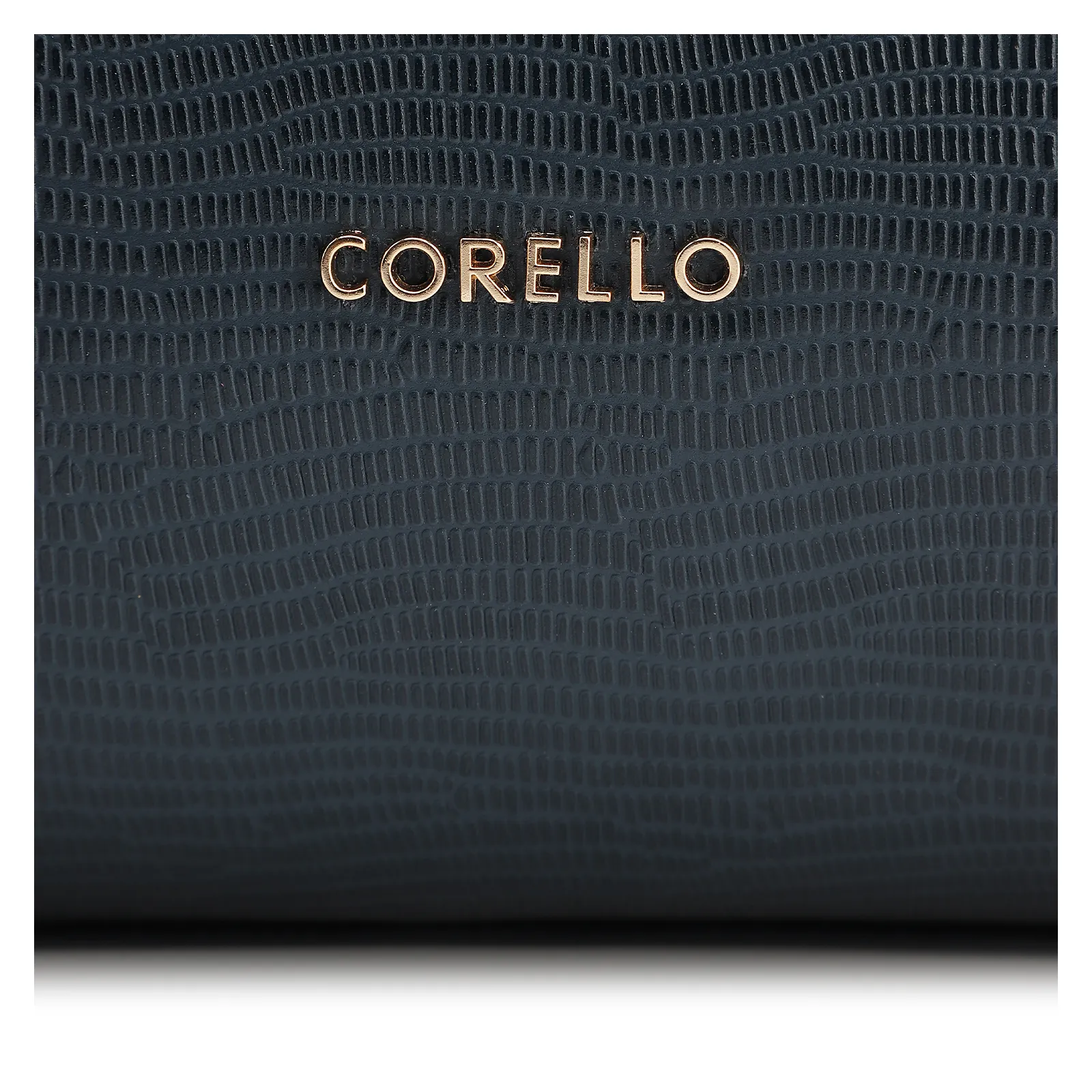 Bolsa Tote Couro Lezard Azul /Couro Azul Bolso Lateral