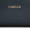 Bolsa Tote Couro Lezard Azul /Couro Azul Bolso Lateral - imagem 6