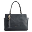 Bolsa Tote Couro Lezard Azul /Couro Azul Bolso Lateral - imagem 1