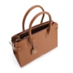 Bolsa Tote Couro Lezard Marrom - imagem 4