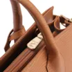 Bolsa Tote Couro Lezard Marrom - imagem 5
