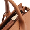 Bolsa Tote Couro Lezard Marrom - imagem 5