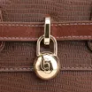Bolsa Tote Couro Lezard Marrom/Couro Marrom - imagem 5