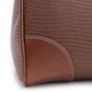 Bolsa Tote Couro Lezard Marrom/Couro Marrom - imagem 6